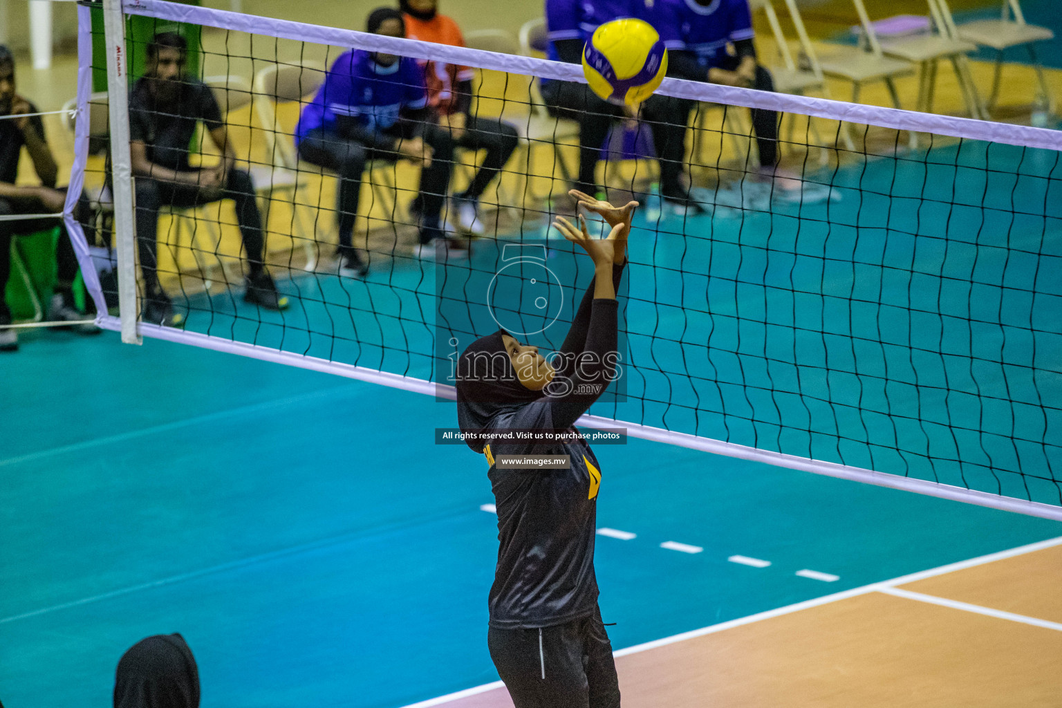 Volleyball Association Cup 2022-Women's Division-Match Day 6 was held in Male', Maldives on 28th May 2022 at Social Center Indoor Hall Photos By: Nausham Waheed /images.mv
