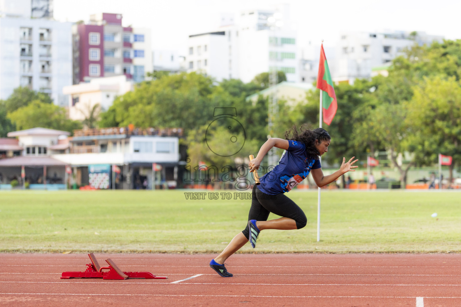Day 1 of National Athletics Championship 2025 was held at Ekuveni Running Ground in Male', Maldives on Thursday, 14th August 2025. Photos: Hasni / images.mv