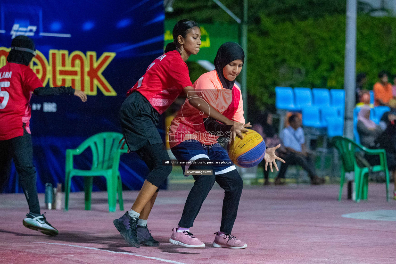 Day1 of Slamdunk by Sosal on 12th April 2023 held in Male'. Photos: Nausham waheed /images.mv