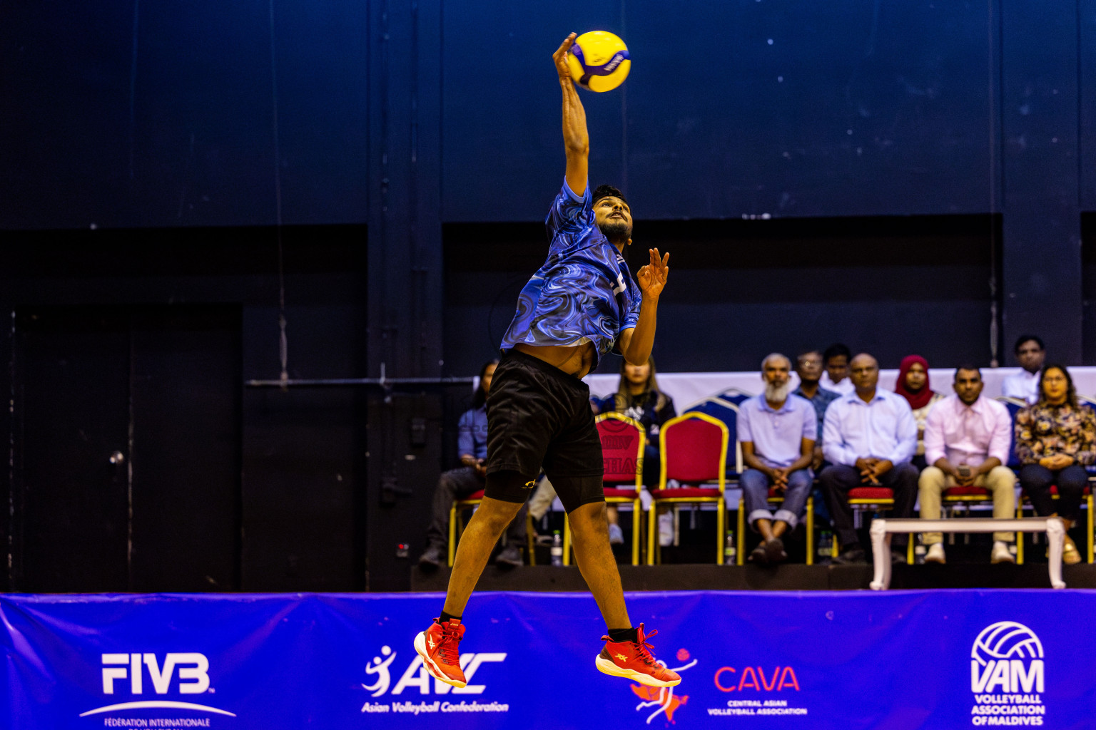 Finals of Interschool Volleyball Tournament 2024 was held in Social Center at Male', Maldives on Friday, 6th December 2024. Photos: Nausham Waheed / images.mv