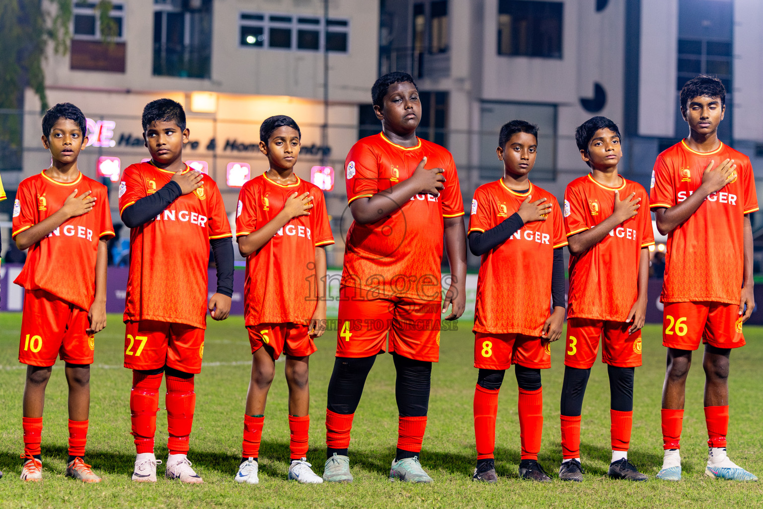 Under 12 Victory vs TC on day 3 of Dhivehi Youth League 2024 held at Henveiru Stadium on Saturday, 23rd November 2024. Photos: Nausham Waheed/ Images.mv