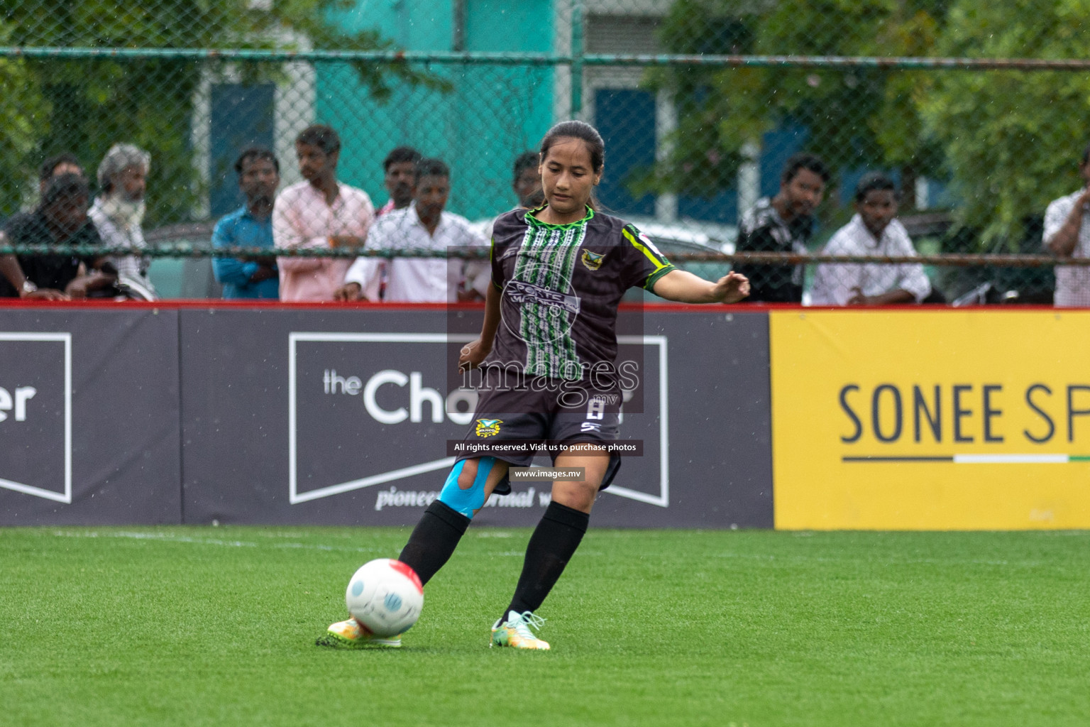 WAMCO vs Team Fenaka in Eighteen Thirty Women's Futsal Fiesta 2022 was held in Hulhumale', Maldives on Friday, 14th October 2022. Photos: Hassan Simah / images.mv