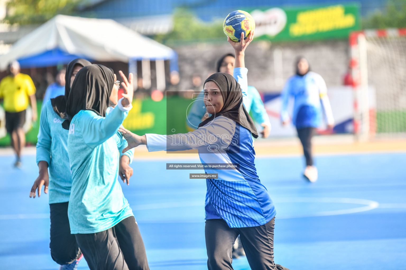 Day 13 of Milo 6th Inter Office Handball Tournament 2022 - Photos by  Nausham Waheed