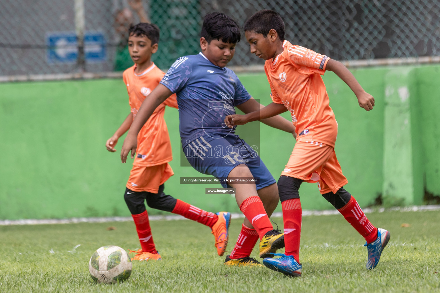 Day 1 of Nestle kids football fiesta, held in Henveyru Football Stadium, Male', Maldives on Wednesday, 11th October 2023 Photos: Shut Abdul Sattar/ Images.mv