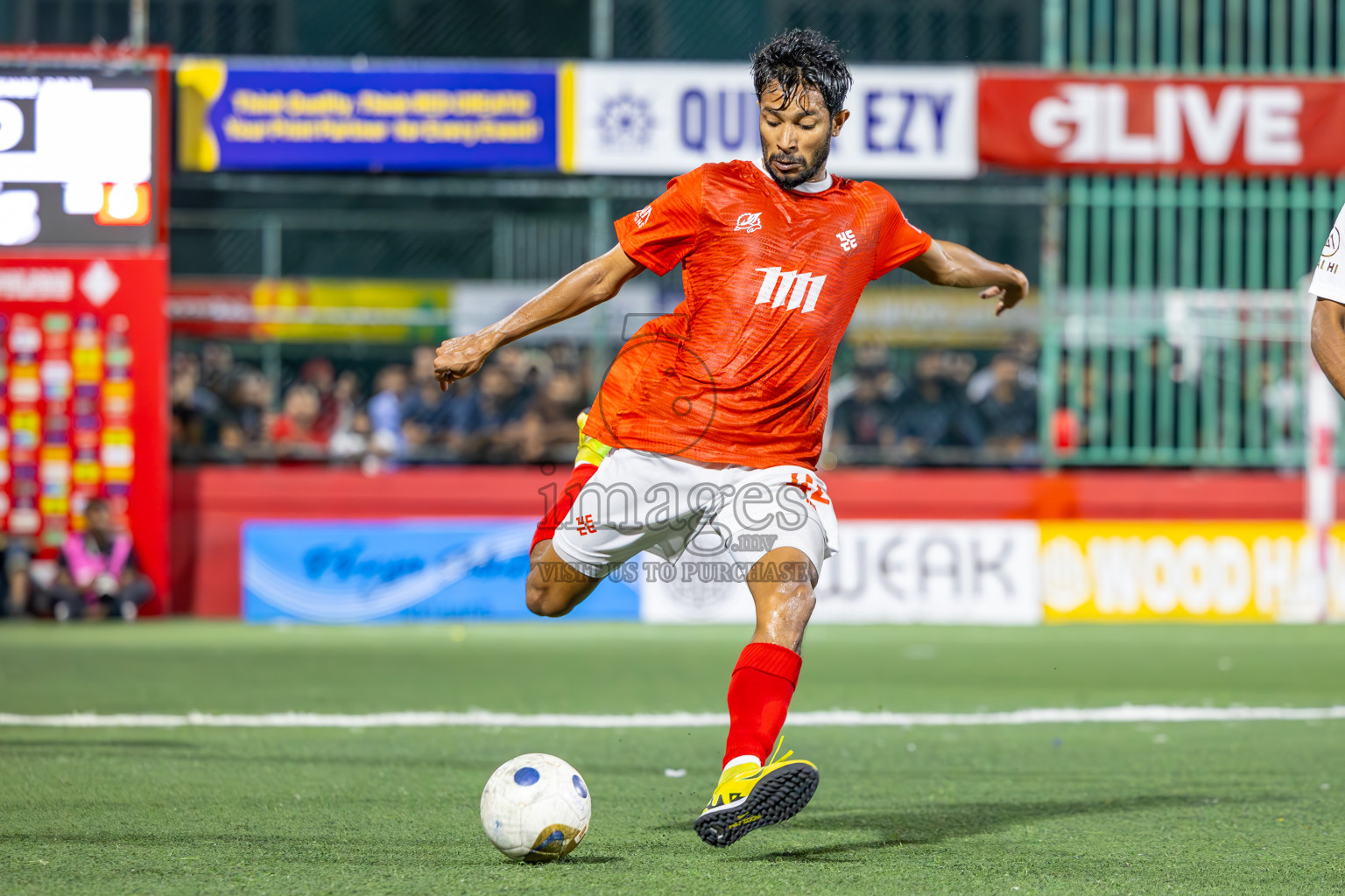 K Maafushi vs K Kaashidhoo in Kaafu Atoll Finals Day 27 of Golden Futsal Challenge 2025 was held on Friday , 31st January 2025, in Hulhumale', Maldives. Photos: Ismail Thoriq / images.mv