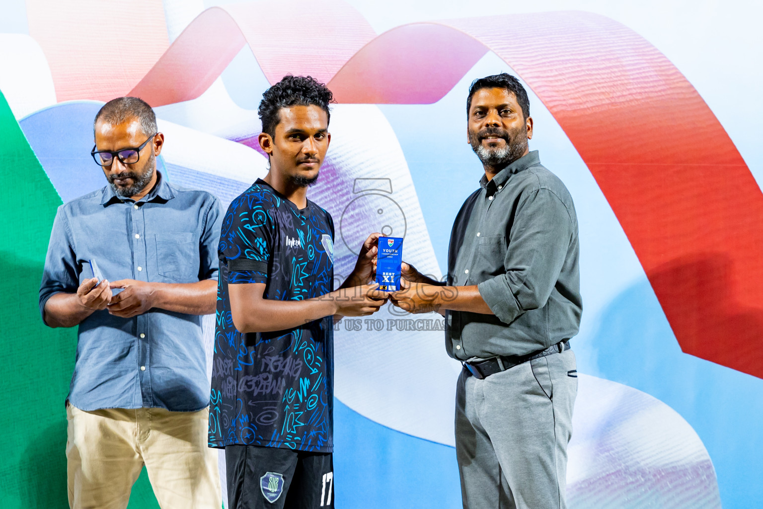 Super United Sports vs TC Sports Club in the Final of Under 19 Youth Championship 2024 was held at National Stadium in Male', Maldives on Monday, 1st July 2024. Photos: Nausham Waheed / images.mv