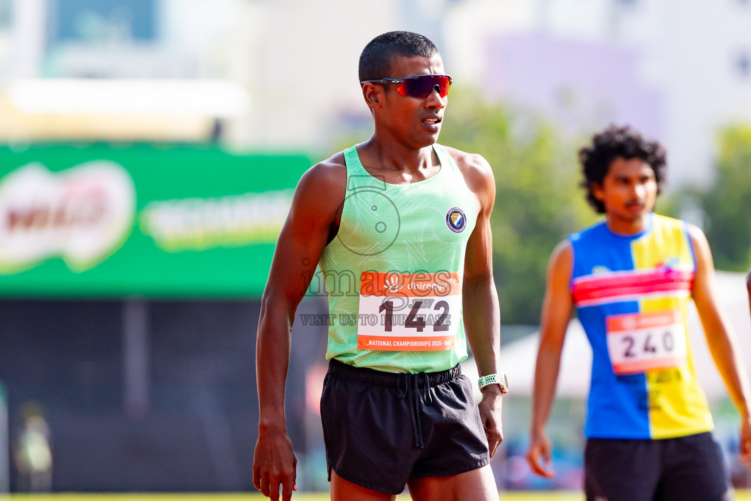 Day 1 of National Athletics Championship 2025 was held at Ekuveni Running Ground in Male', Maldives on Thursday, 14th August 2025. Photos: Nausham Waheed / images.mv