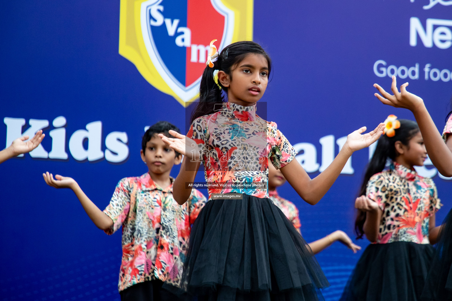 Draw Ceremony of Nestle' Kids Football Fiesta 2023 held in Artificial Beach, Male', Maldives on Saturday, 7th October 2023