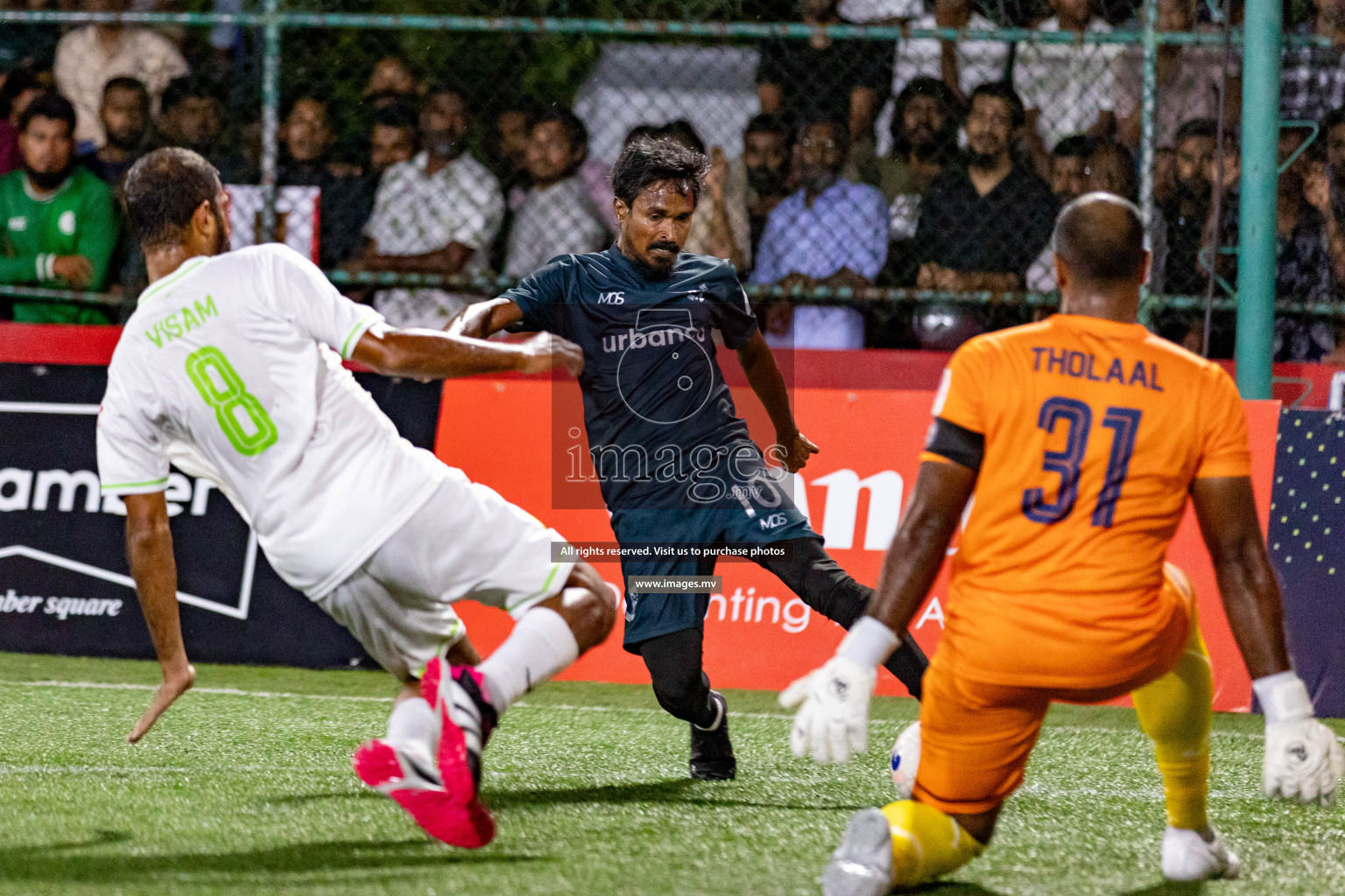 Club Urbanco vs Club Immigration in Club Maldives Cup 2023 held in Hulhumale, Maldives, on Friday, 21st July 2023 Photos: Hassan Simah / images.mv