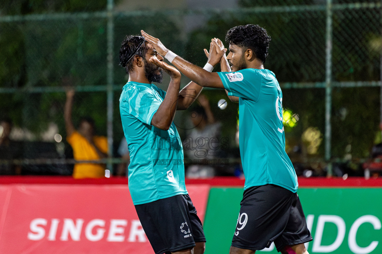 MIRA RC VS CLUB CVC in Club Maldives Classic 2024 held in Rehendi Futsal Ground, Hulhumale', Maldives on Sunday, 8th September 2024. 
Photos: Hassan Simah / images.mv