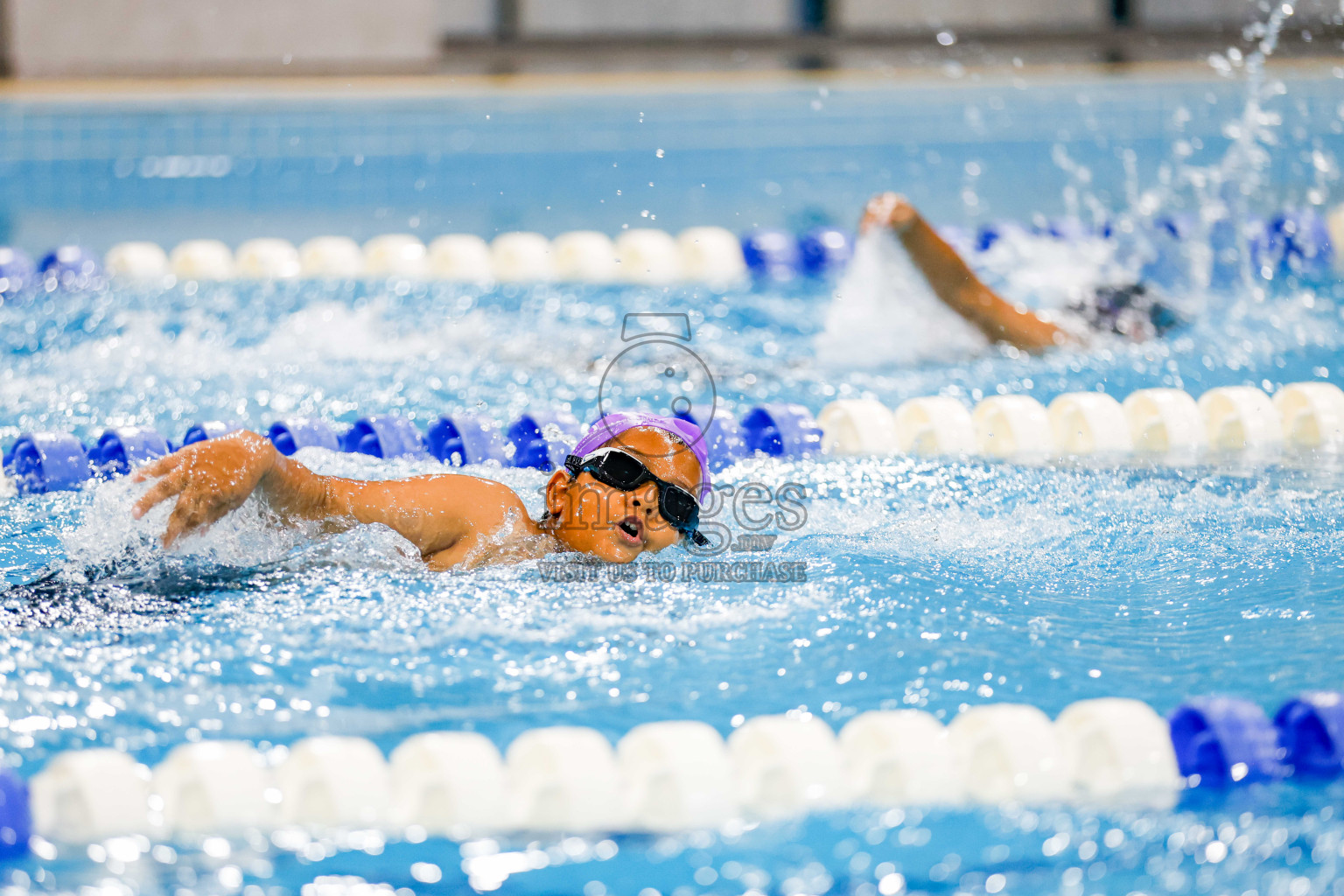 Day 1 of BML 6th National Kids Swimming Kids Festival 2025 held in Hulhumale', Maldives on Monday, 3rd November 2024. Photos: Hassan Simah / images.mv