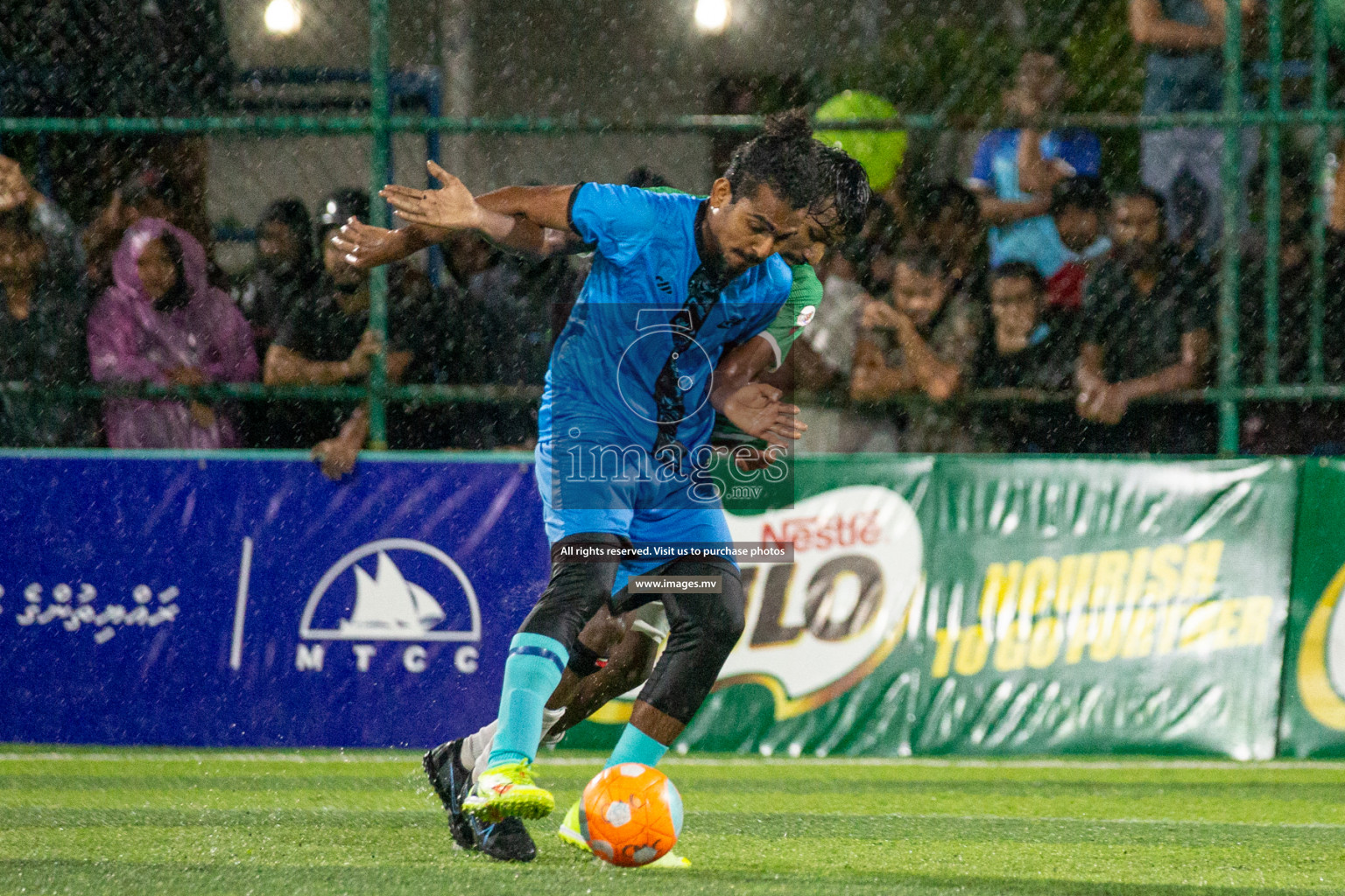 Team FSM vs Club HDC in the Quarter Finals of Club Maldives 2021 held at Hulhumale;, on 12th December 2021 Photos: Nasam / images.mv