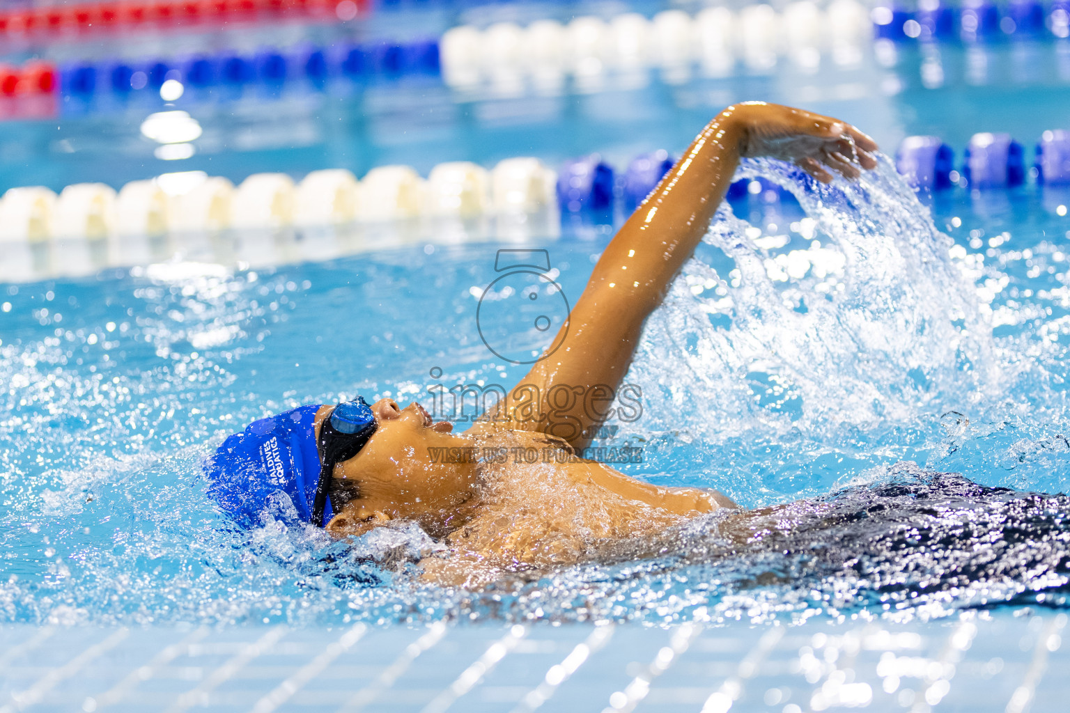 Day 4 of BML 6th National Kids Swimming Kids Festival 2025 held in Hulhumale', Maldives on Thursday, 6th November 2024. Photos: Hassan Simah / images.mv