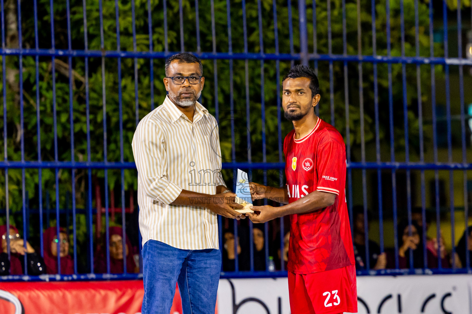 Closing Ceremony of Better in Baa Futsal Fiesta 2025 held in B. Eydhafushi, Maldives on Monday, 17th November 2025. Photos: Nausham Waheed / images.mv