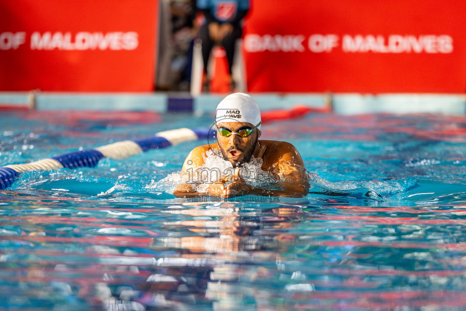 Day 6 of National Swimming Competition 2024 held in Hulhumale', Maldives on Wednesday, 18th December 2024. 
Photos: Hassan Simah / images.mv