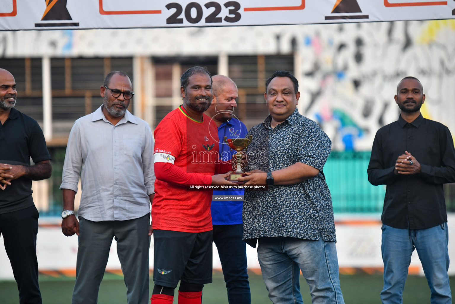 Veterans League 2023 - Final - De Grande SC vs Hulhumale Veterans held in Maafannu Football Stadium, Male', Maldives Photos: Nausham waheed/ Images.mv