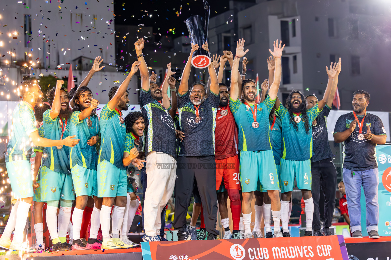 WAMCO vs RRC in the Final of Club Maldives Cup 2024 was held in Rehendi Futsal Ground, Hulhumale', Maldives on Friday, 18th October 2024. Photos: Ismail Thoriq / images.mv