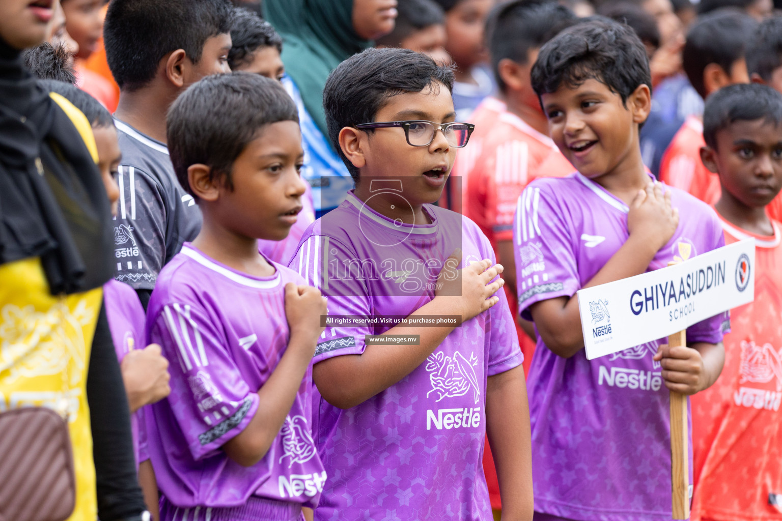 Day 1 of Nestle kids football fiesta, held in Henveyru Football Stadium, Male', Maldives on Wednesday, 11th October 2023 Photos: Nausham Waheed Images.mv