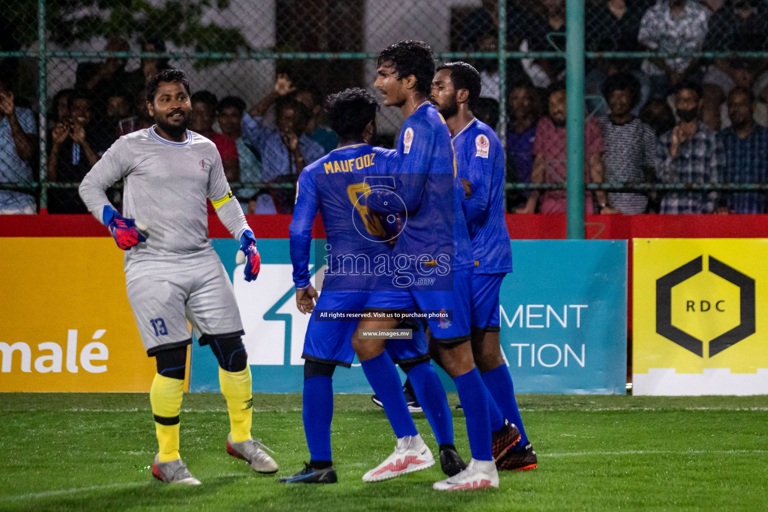 Customs RC vs Club Aasandha in Club Maldives Cup 2022 was held in Hulhumale', Maldives on Saturday, 15th October 2022. Photos: Hassan Simah/ images.mv