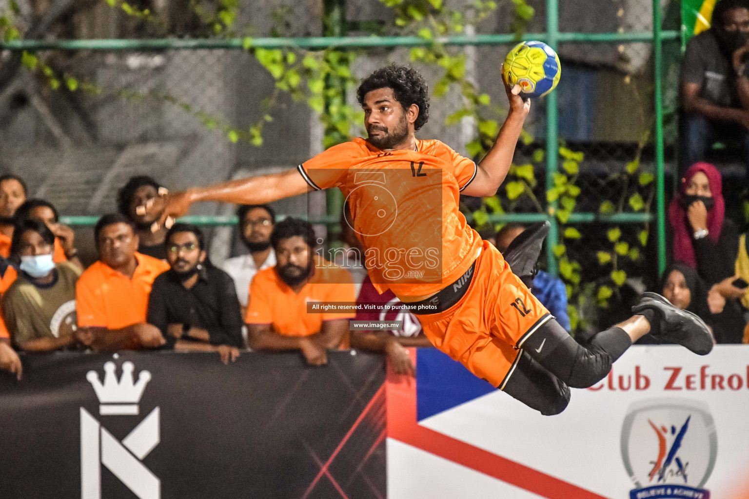 Final of Milo 6th Inter Office Handball Tournament 2022 - Photos by Nausham Waheed