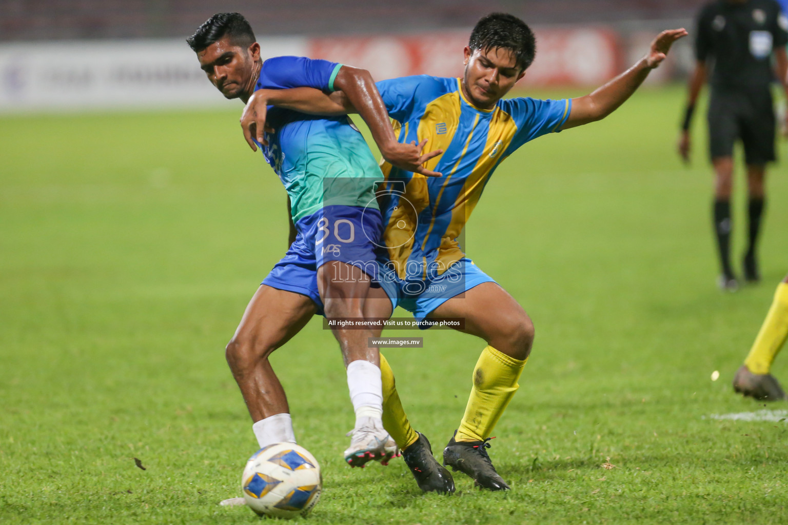 President's Cup 2023 - Club Valencia vs Super United Sports, held in National Football Stadium, Male', Maldives  Photos: Mohamed Mahfooz Moosa/ Images.mv