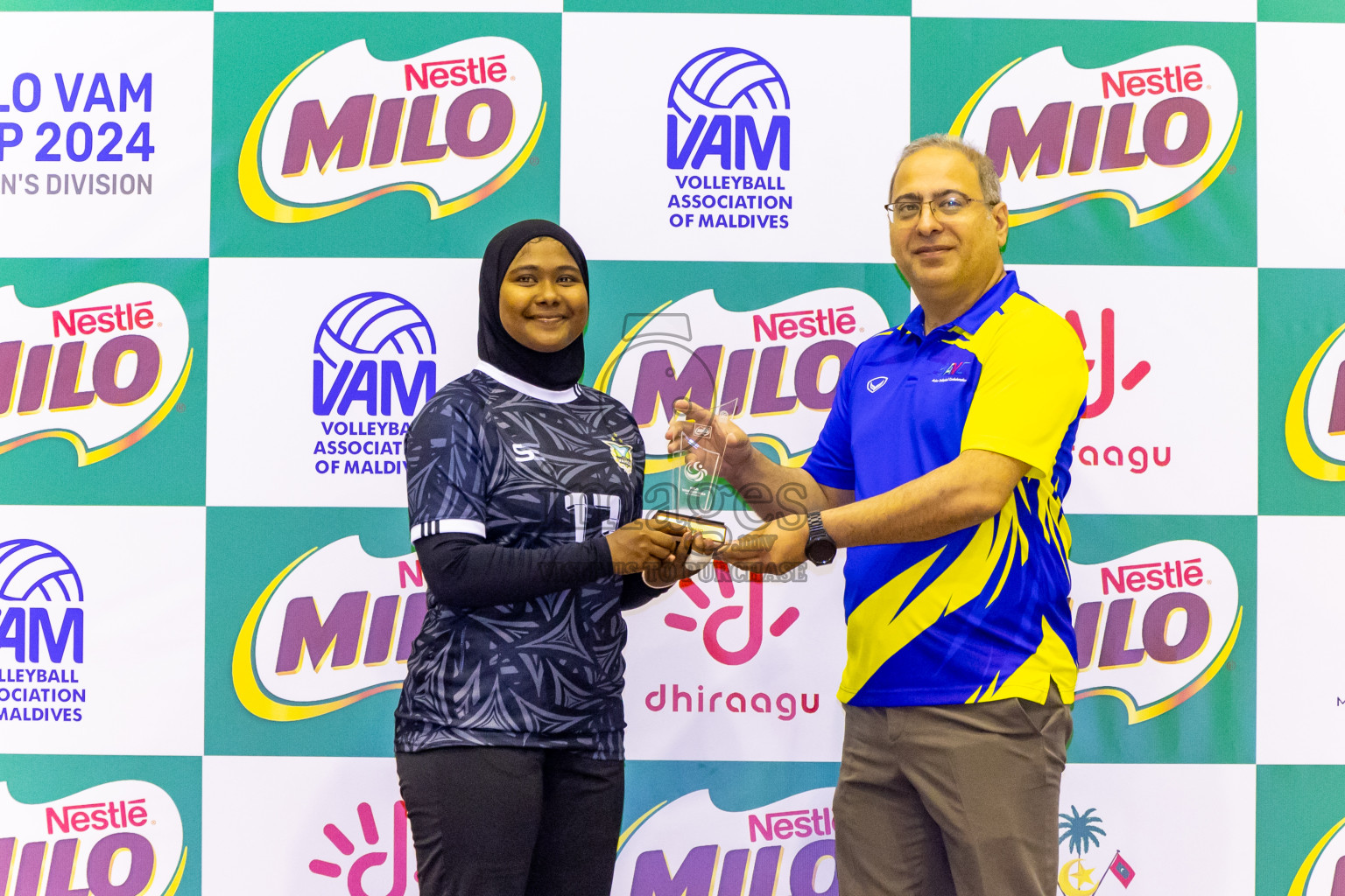 Final of Women's Division of Milo VAM Cup 2024 held in Male', Maldives on Saturday, 13th July 2024 at Social Center Indoor Hall Photos By: Nausham Waheed / images.mv