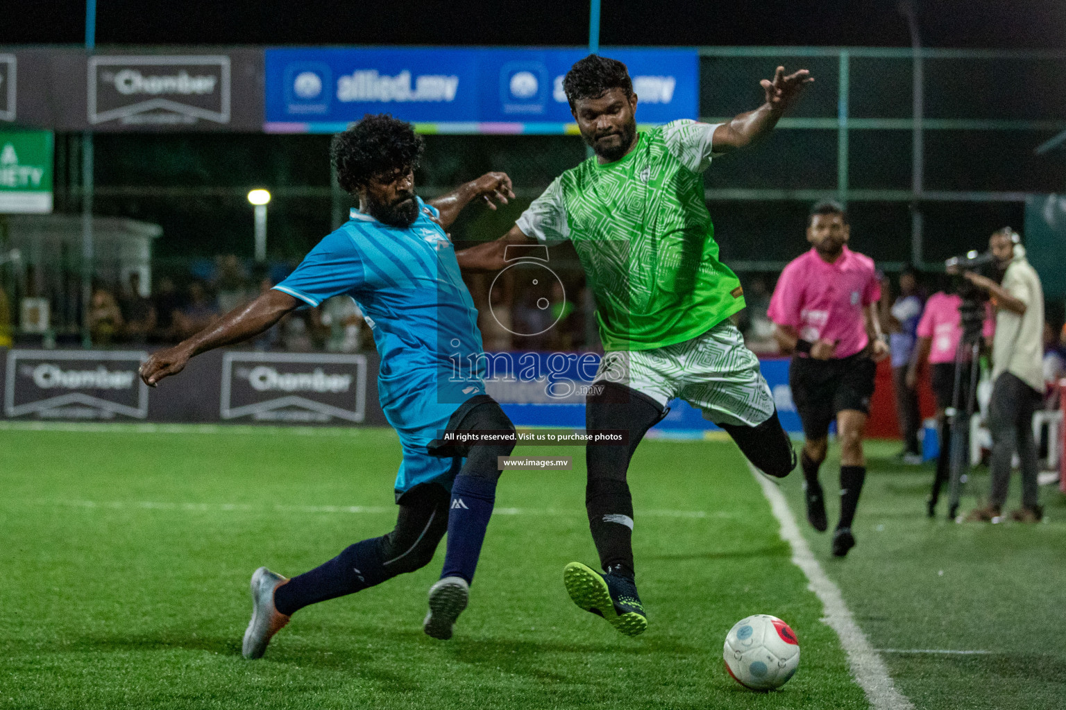 MACL vs Team DJA in Club Maldives Cup 2022 was held in Hulhumale', Maldives on Tuesday, 18th October 2022. Photos: Hassan Simah/ images.mv