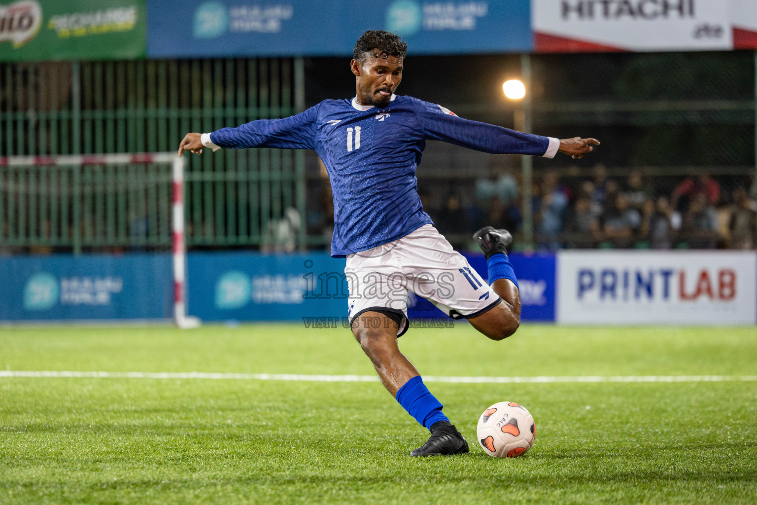 MACL vs Club Immigration in Day 7 of Club Maldives Cup 2025 was held in Rehendhi Futsal Ground, Hulhumale', Maldives on Tuesday, 7 October 2025. 
Photos: Hassan Simah / images.mv