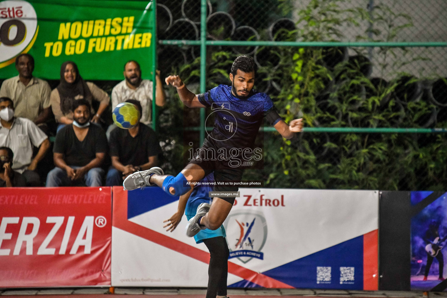 Day 15 of Milo 6th Inter Office Handball Tournament 2022 - Photos by Nausham Waheed