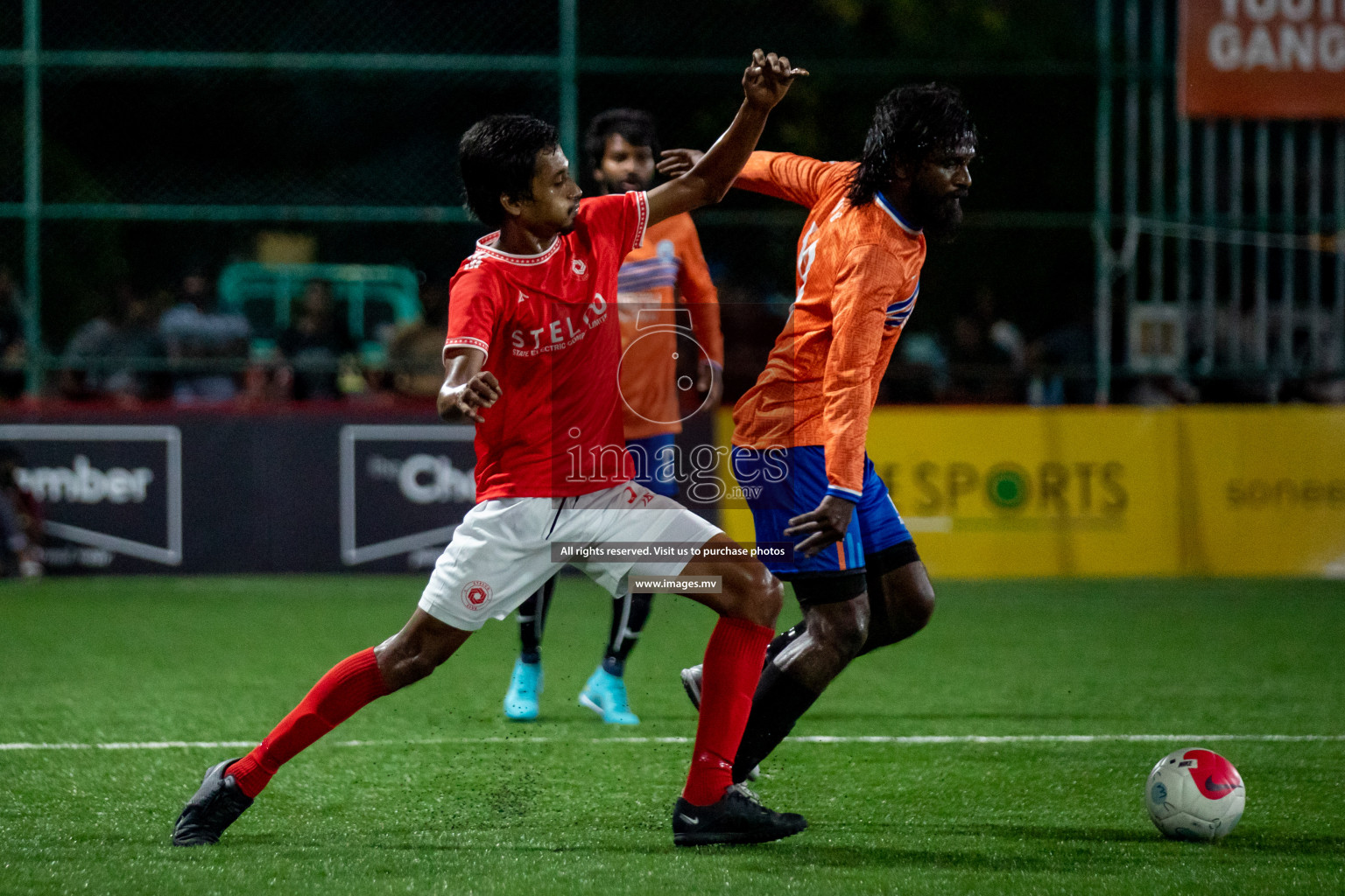 Stelco Club vs Raajje Online Club in Club Maldives Cup 2022 was held in Hulhumale', Maldives on Wednesday, 19th October 2022. Photos: Hassan Simah/ images.mv