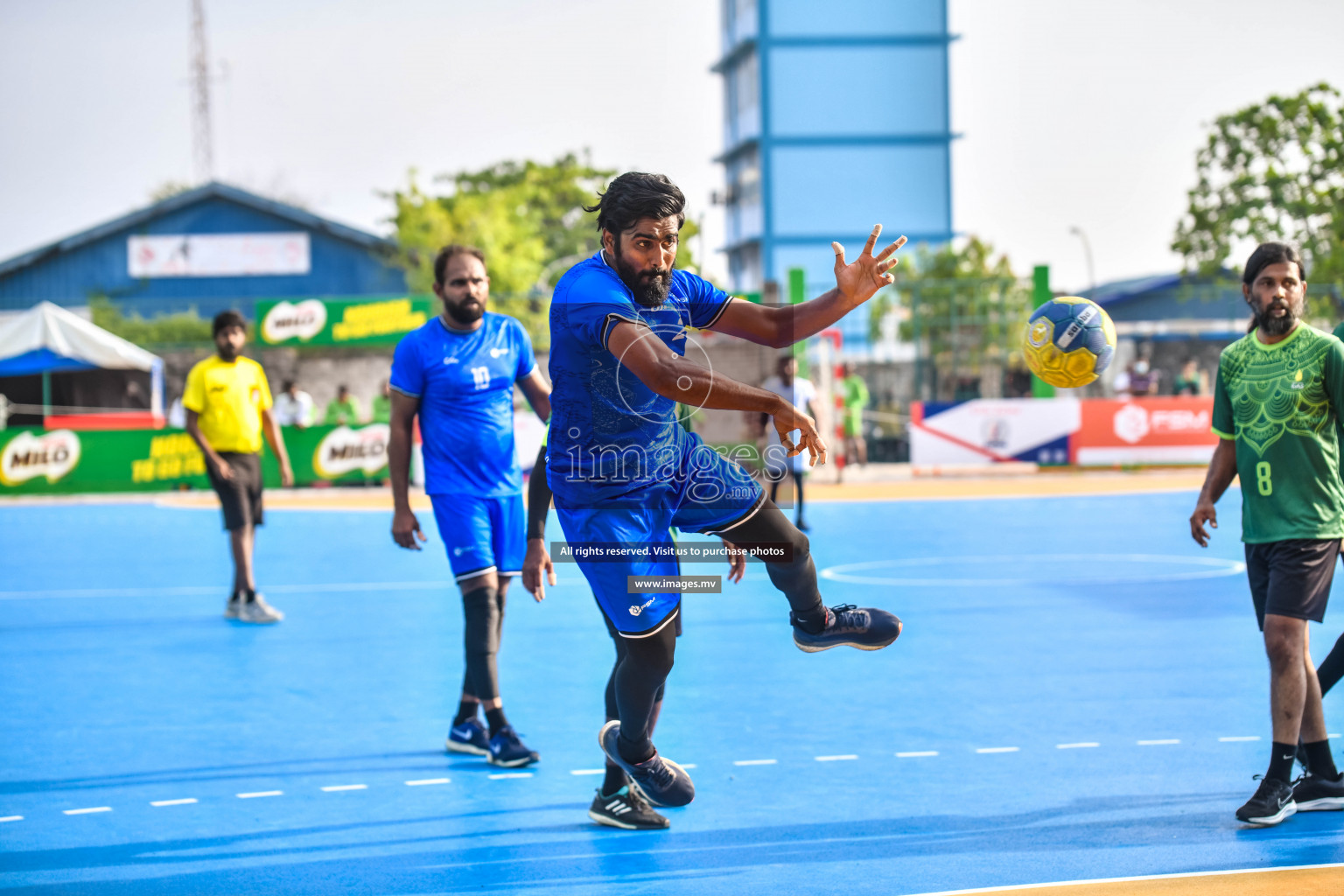 Day 11 of Milo 6th Inter Office Handball Tournament 2022 - Photos by Nausham Waheed