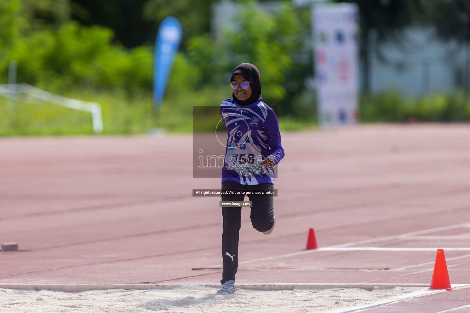 Day two of Inter School Athletics Championship 2023 was held at Hulhumale' Running Track at Hulhumale', Maldives on Sunday, 15th May 2023. Photos: Shuu/ Images.mv