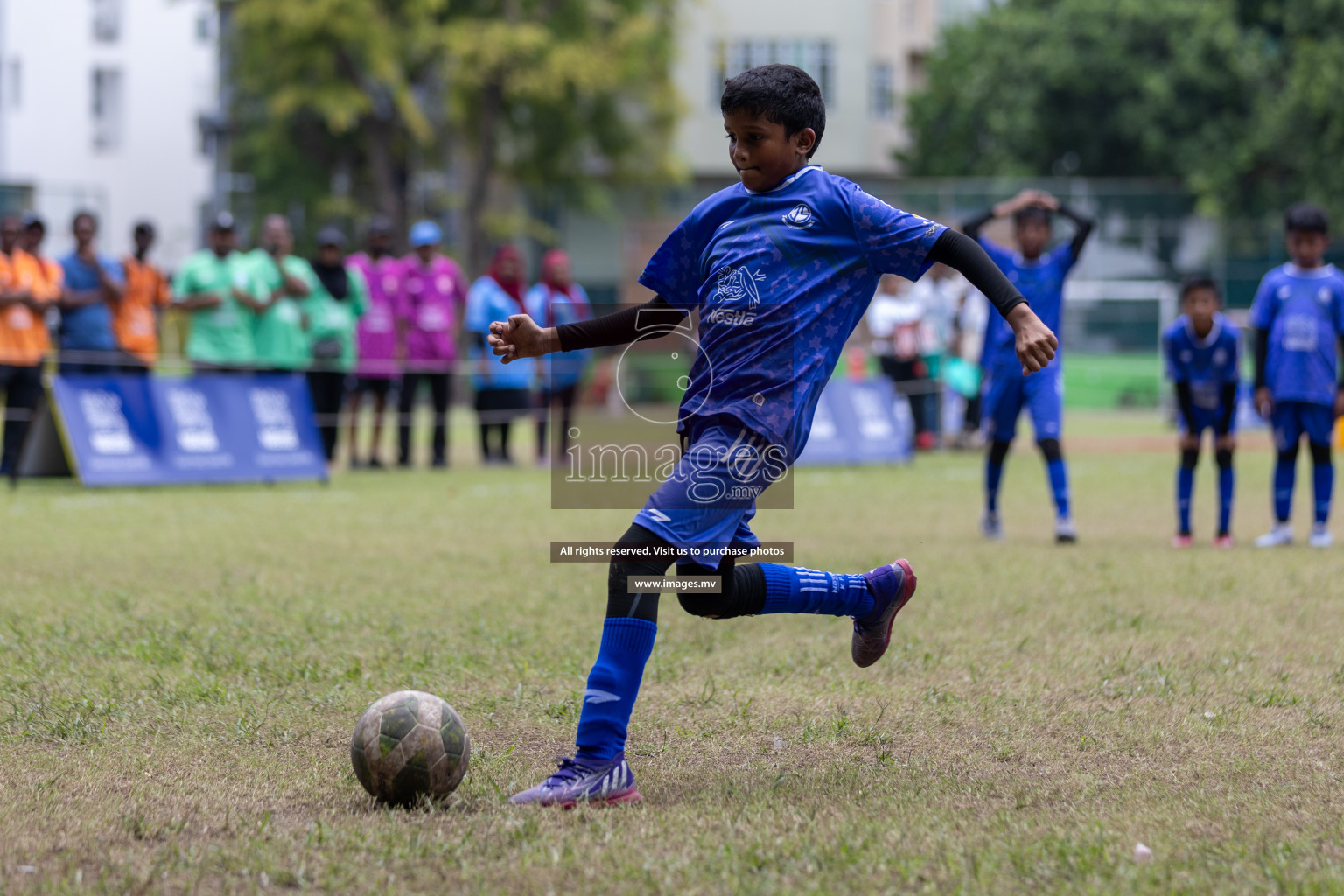 Day 4 of Nestle Kids Football Fiesta, held in Henveyru Football Stadium, Male', Maldives on Saturday, 14th October 2023
Photos: Mohamed Mahfooz Moosa, Hassan Simah / images.mv