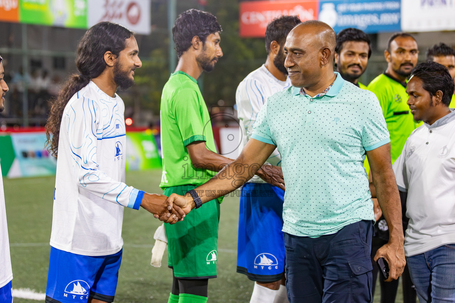 United BML vs Team MTCC in Club Maldives Cup 2024 held in Rehendi Futsal Ground, Hulhumale', Maldives on Saturday, 28th September 2024. 
Photos: Hassan Simah / images.mv