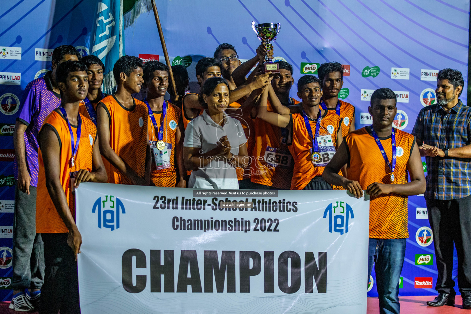 Day 5 of Inter-School Athletics Championship held in Male', Maldives on 27th May 2022. Photos by: Nausham Waheed / images.mv