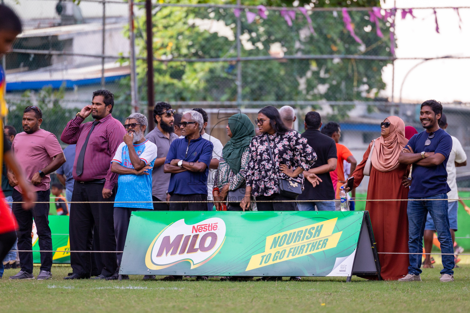 Day 1 of MILO Academy Championship 2024 - U12 was held at Henveiru Grounds in Male', Maldives on Thursday, 4th July 2024. 
Photos: Ismail Thoriq / images.mv