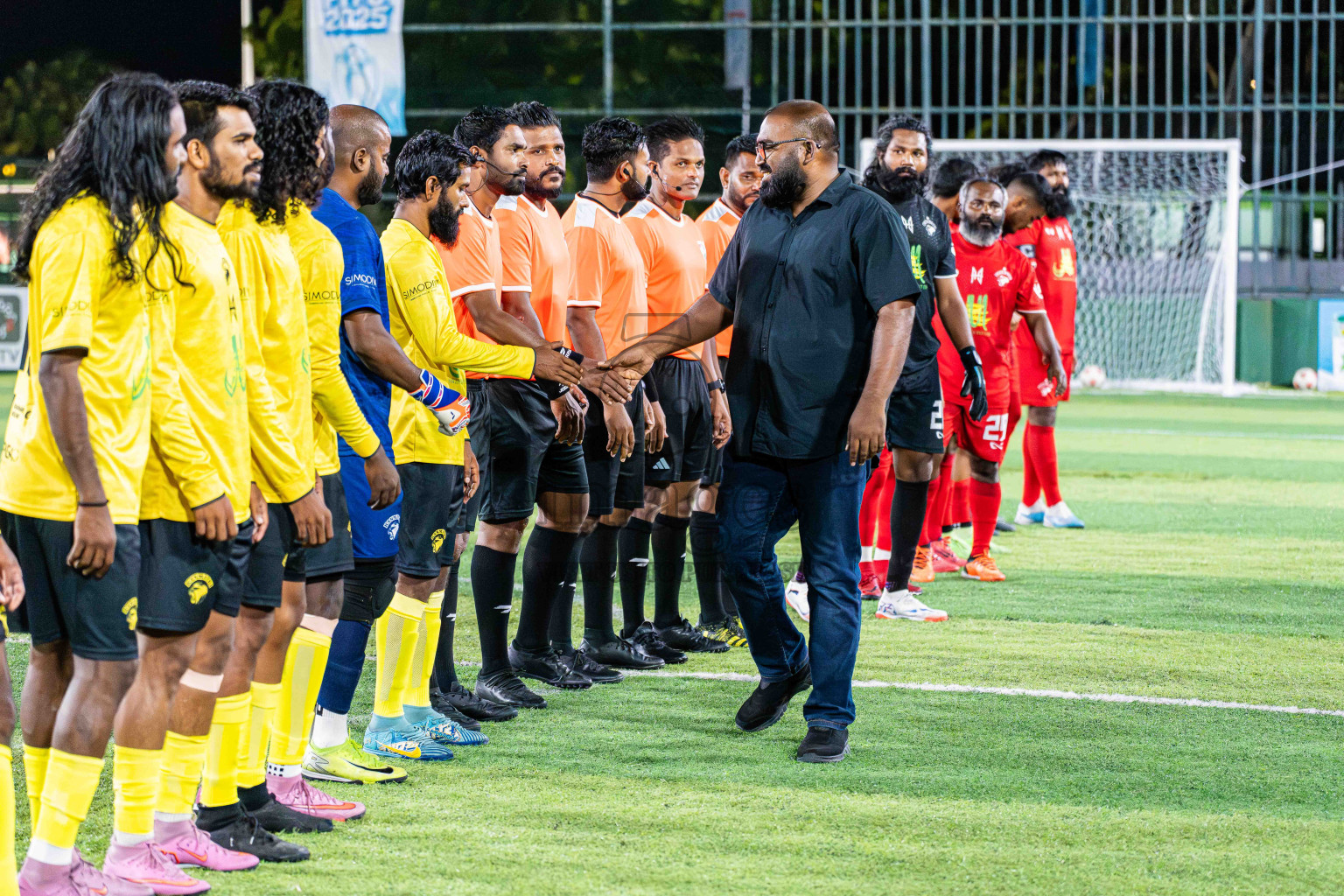 Kanmathi SC VS Kanmathi FC in Day 5 - Fonadhoo Youth Futsal Challenge 2025 held in Fonadhoo Futsal Stadium, L. Fonadhoo, Maldives on Thursday, 30th October 2025 Photos: Arif Rasheed / images.mv