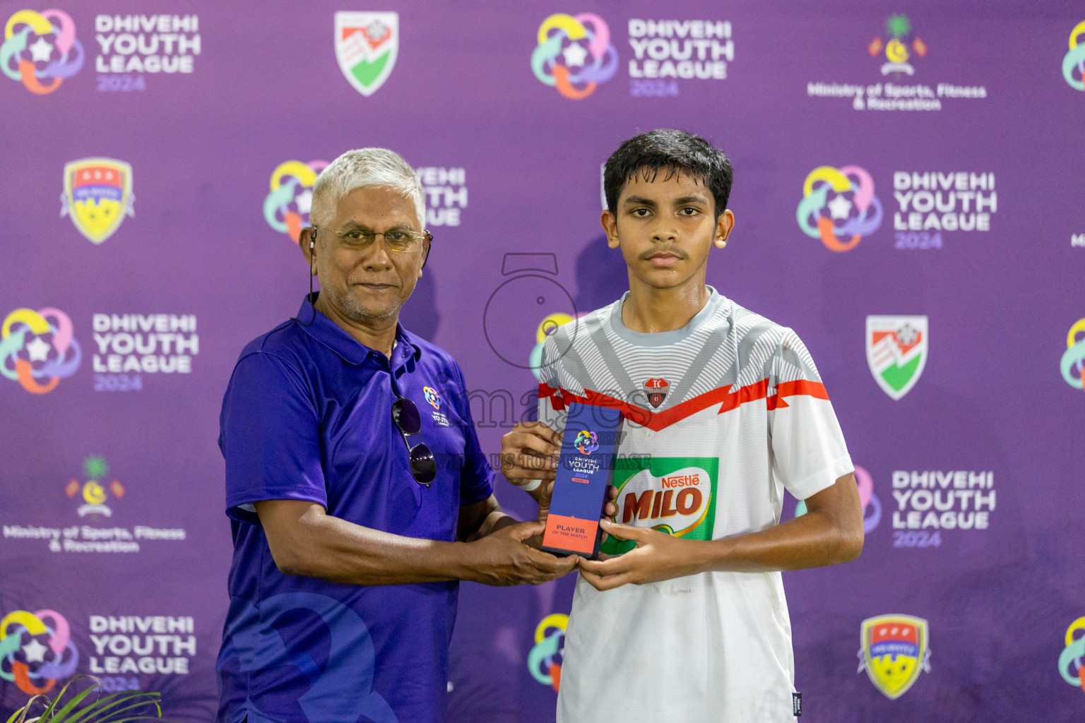 Dhivehi Youth League 2024 - Day 1. Matches held at Henveiru Stadium on 21st November 2024 , Thursday. Photos: Shuu Abdul Sattar/ Images.mv