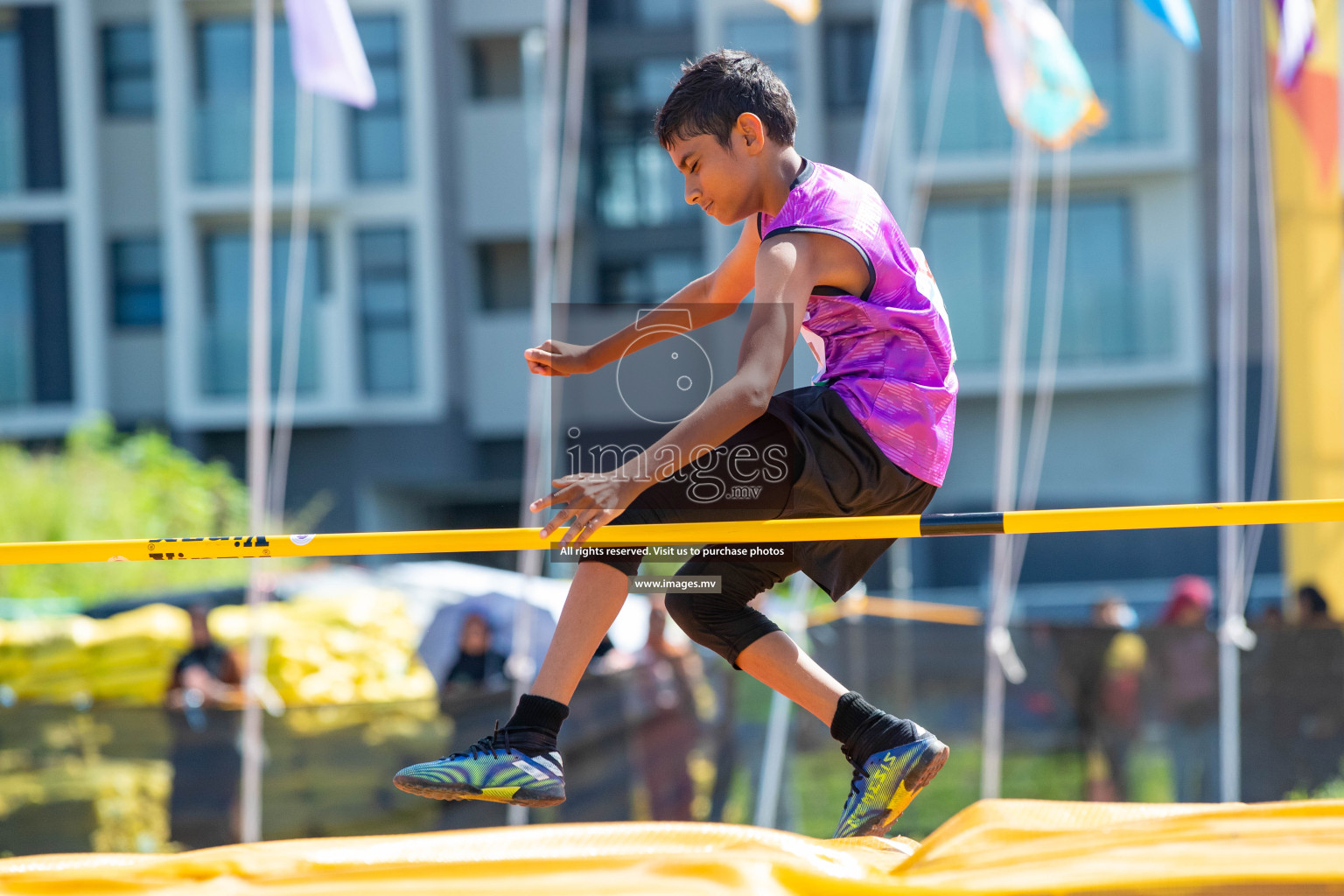 Day three of Inter School Athletics Championship 2023 was held at Hulhumale' Running Track at Hulhumale', Maldives on Tuesday, 16th May 2023. Photos: Nausham Waheed / images.mv