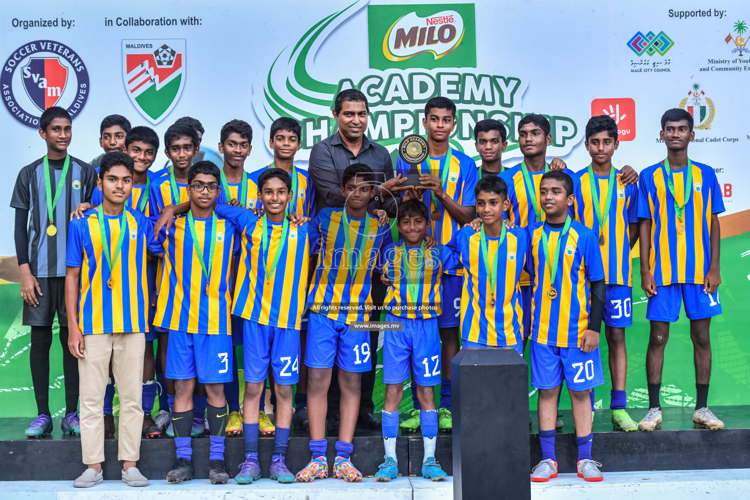 Milo Academy Championship 2022 was held in Male', Maldives on 09th October 2022. Photos: Nausham Waheed / images.mv