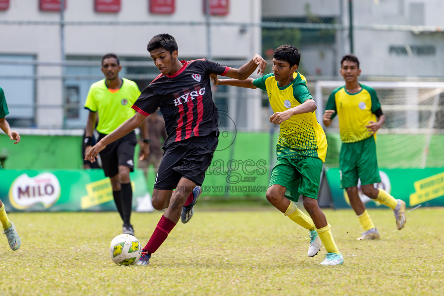 Day 3 of MILO Academy Championship 2024 (U-14) was held in Henveyru Stadium, Male', Maldives on Saturday, 2nd November 2024.
Photos: Hassan Simah / Images.mv