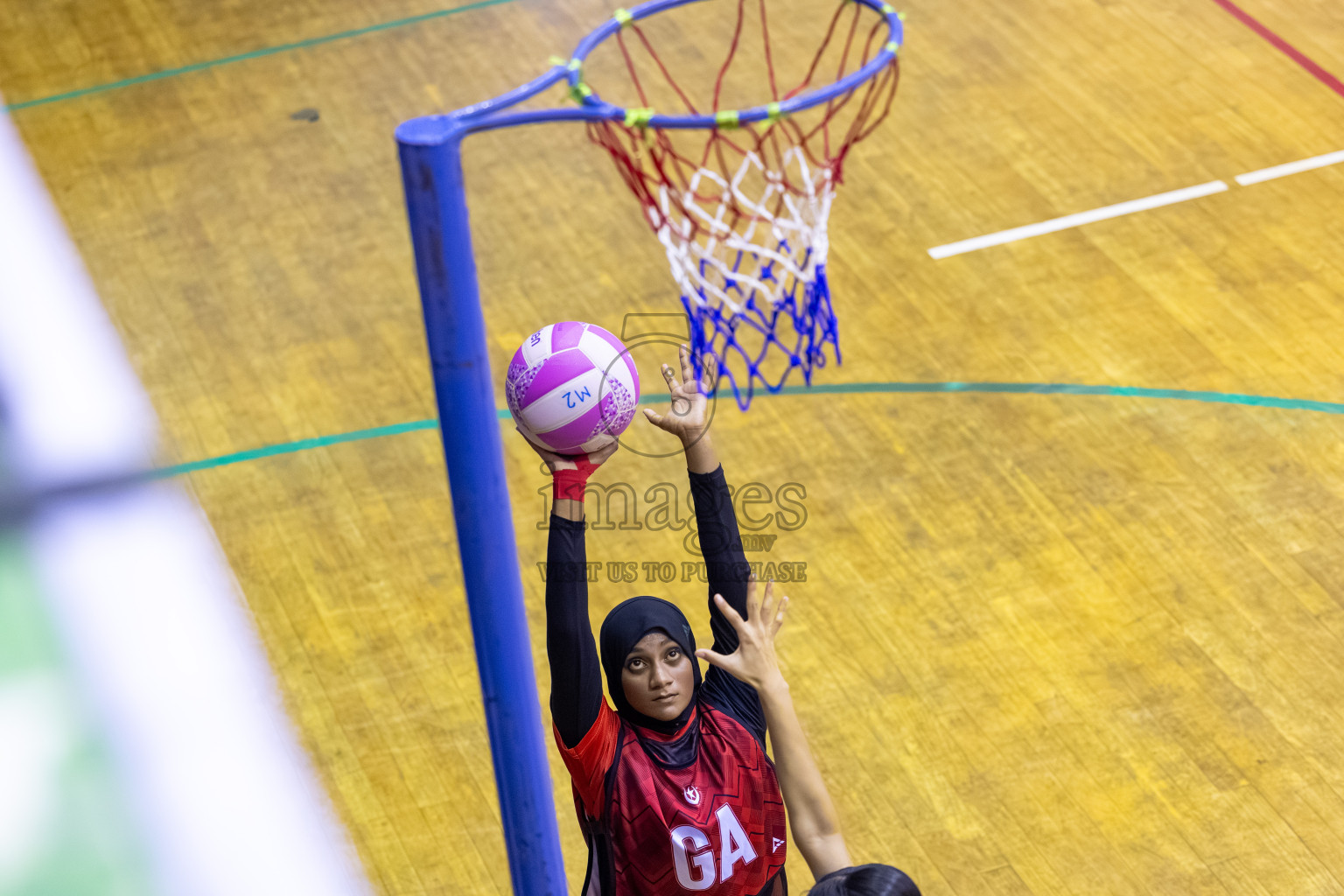 Day 12 of 26th Inter-School Netball Tournament 2025 was held in Social Center Indoor Hall on Thursday, 30th October 2025. Photos: Ismail Thoriq / images.mv