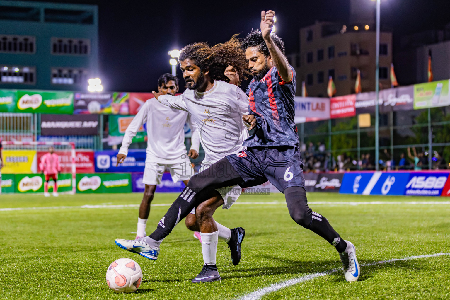 Quarter Finals of Milo Sector League 2025 was held in Rehendhi Futsal Ground, Hulhumale', Maldives on Wednesday, 12th November 2025. Photos: Aeef Adam / images.mv