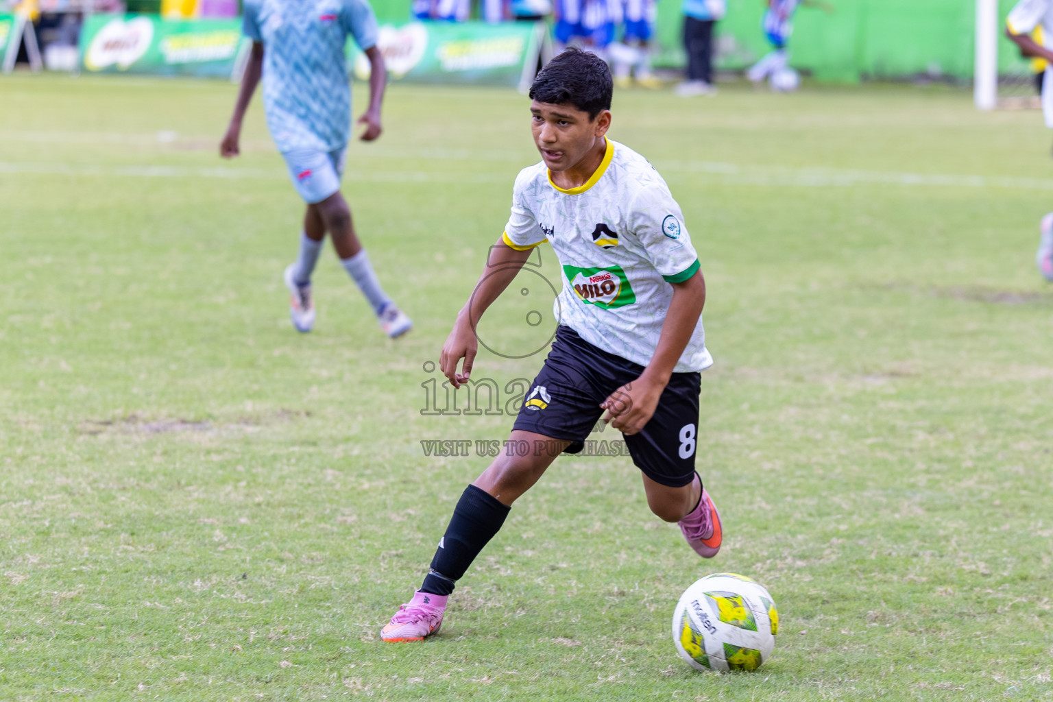 Day 1 of MILO Academy Championship 2025 (U14) was held on Thursday, 30th October 2025 at Henveiru Football Grounds, Male', Maldives . 
Photos: Ismail Thoriq / images.mv