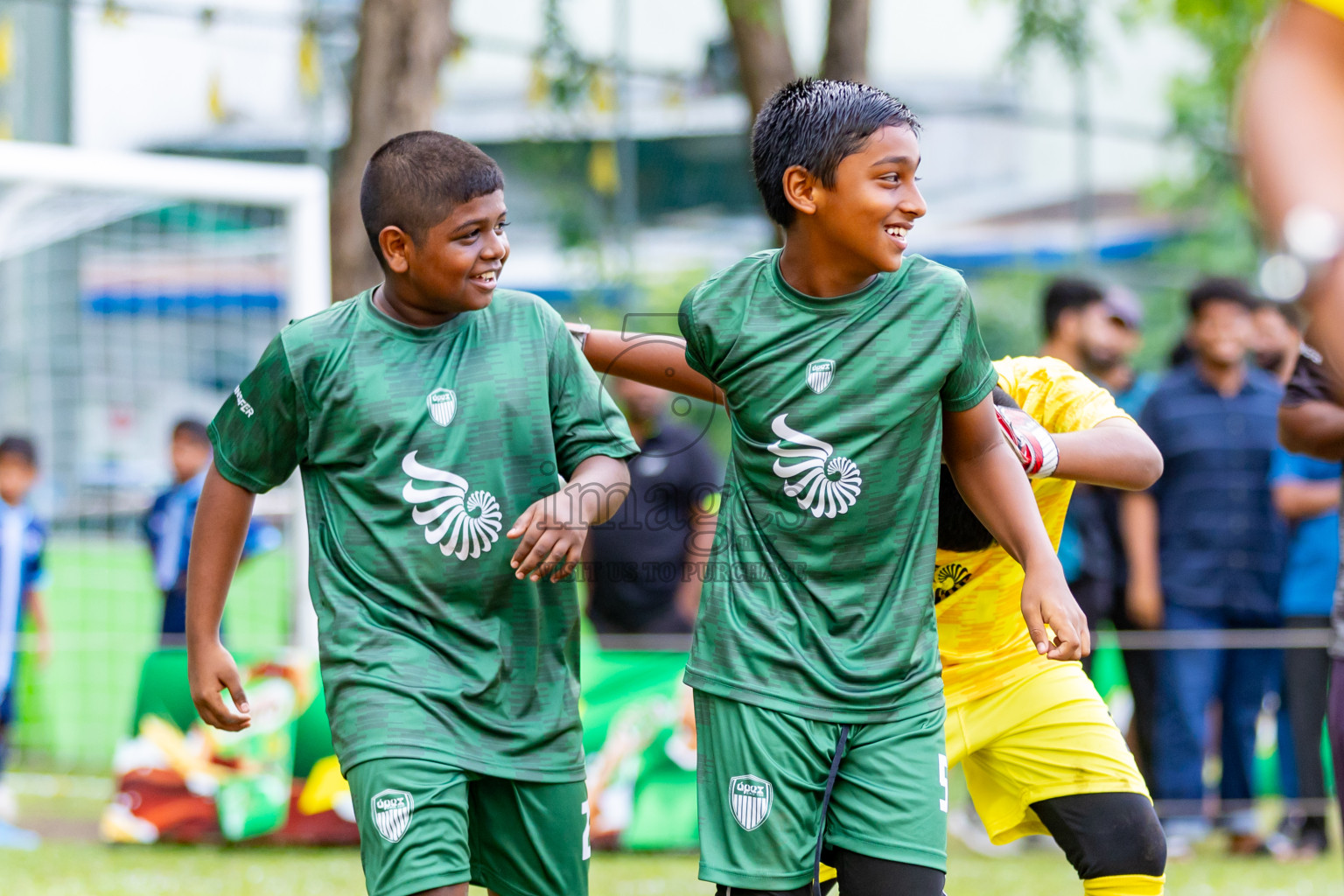 Day 1 of MILO Academy Championship 2024 - U12 was held at Henveiru Grounds in Male', Maldives on Sunday, 7th July 2024. Photos: Nausham Waheed / images.mv