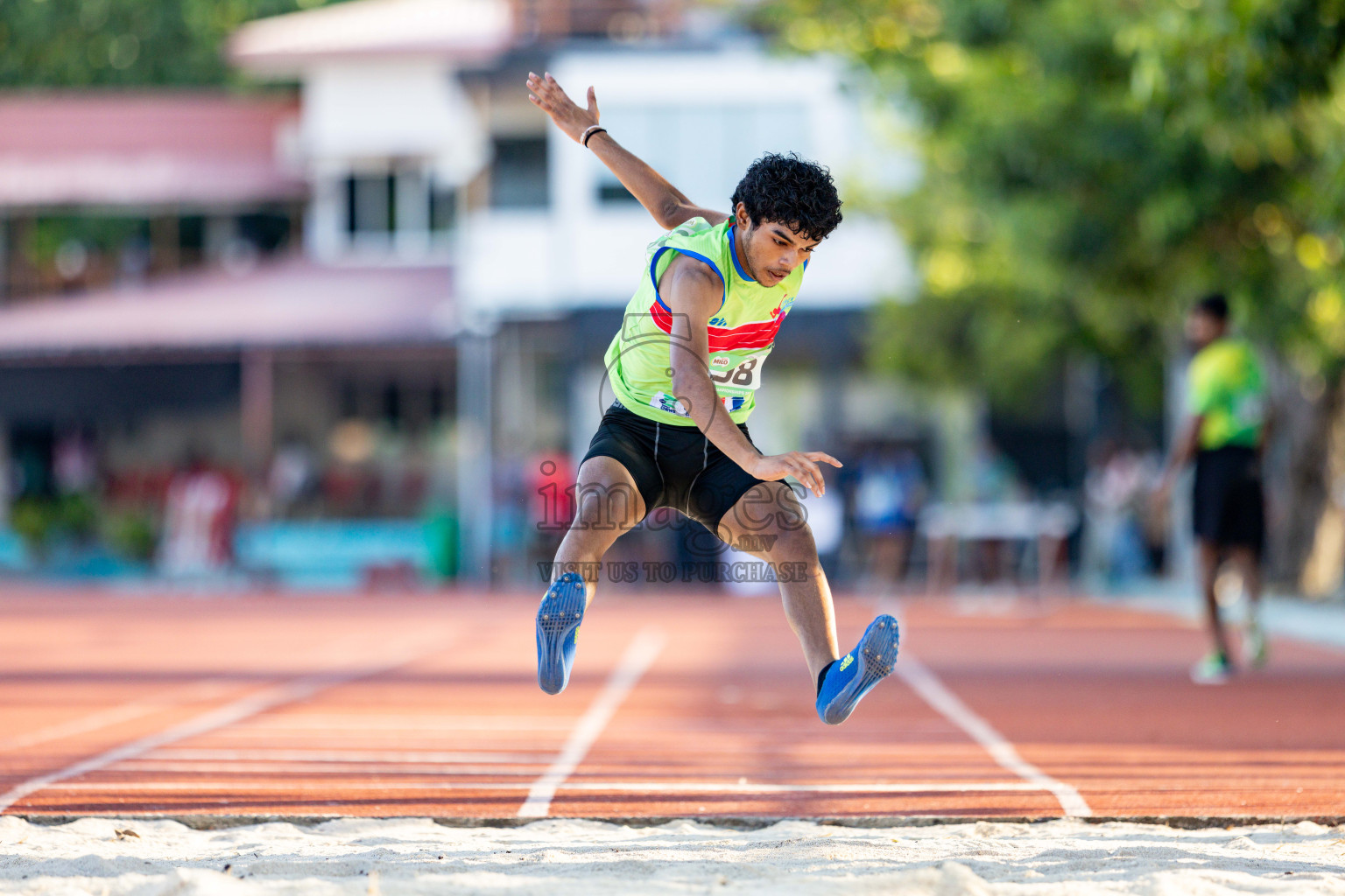 Day 2 of 12th Milo Association Championships was held in Ekuveni Track at Male', Maldives on Friday, 25th April 2025. 
Photos: Hassan Simah / images.mv