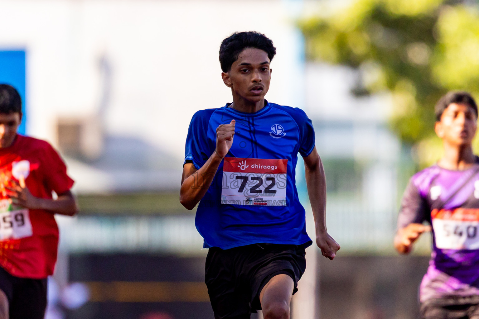 Day 1 of Inter-school Athletics Championship 2025 held in Ekuveni Synthetic Track, Male', Maldives on Monday, 06th October 2025. Photos by: Nausham Waheed / Images.mv