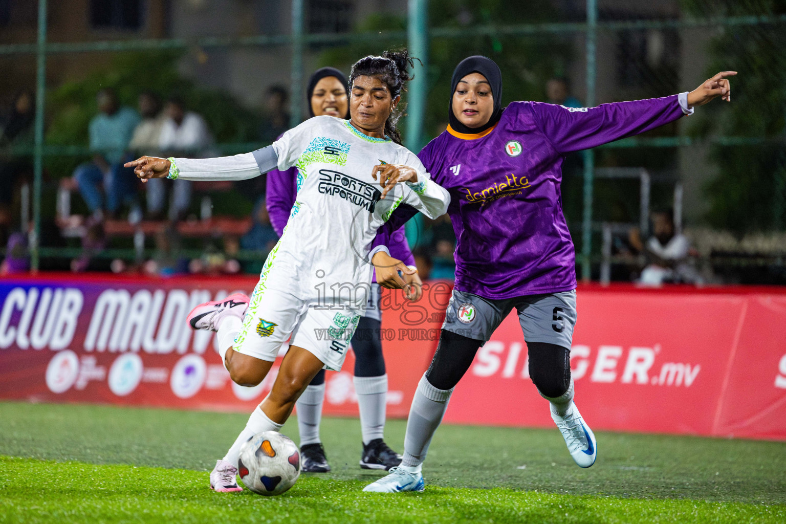 WAMCO vs HEALTH RC in Eighteen Thirty 2024 held in Rehendi Futsal Ground, Hulhumale', Maldives on Friday, 13th September 2024. Photos: Nausham Waheed / images.mv