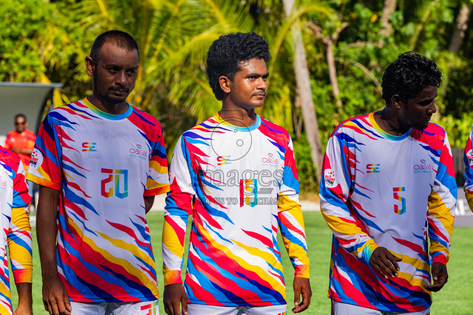 Oaga vs Oblu Experience in Resort League 2025 (North Male Zone) day 10 was held on Friday, 12th September 2025 in One And Only Reethi Rah Maldives Resort, Photos: Areef Adam / images.mv