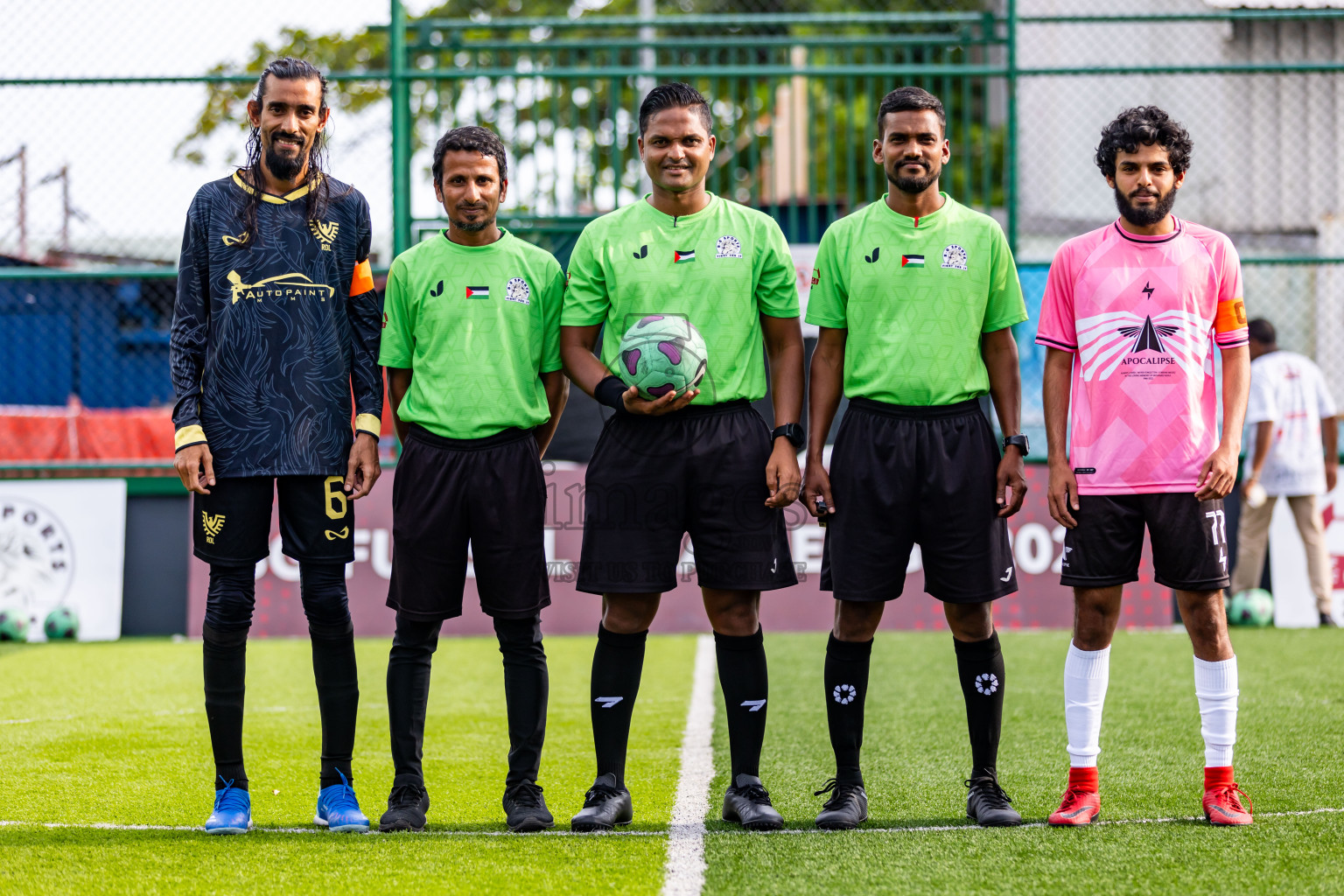 RDL vs Apocalipse SC in Day 15 of BG Futsal Challenge 2024 was held on Tuesday, 26th March 2024, in Male', Maldives Photos: Nausham Waheed / images.mv